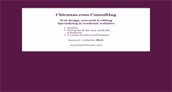 Desktop Screenshot of consult.chicanas.com