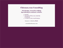 Tablet Screenshot of consult.chicanas.com